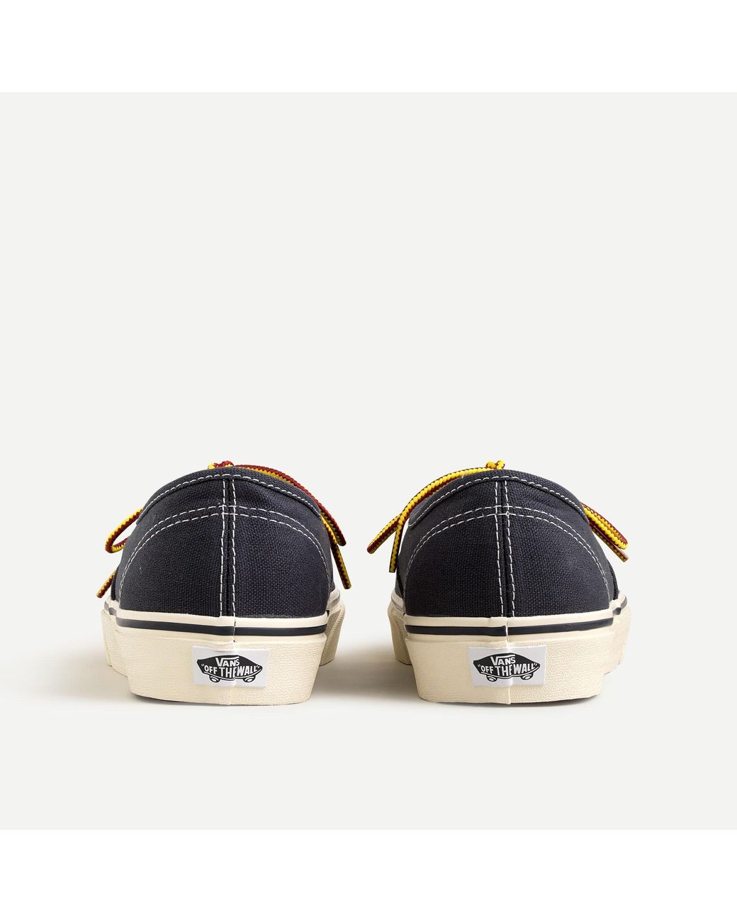 Vans ® For J.crew Washed Canvas Authentic Sneakers in Dark Navy (Blue) |  Lyst