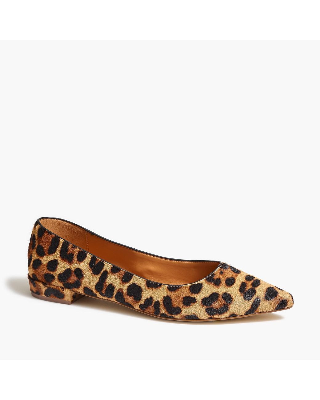 j crew leopard ballet flats