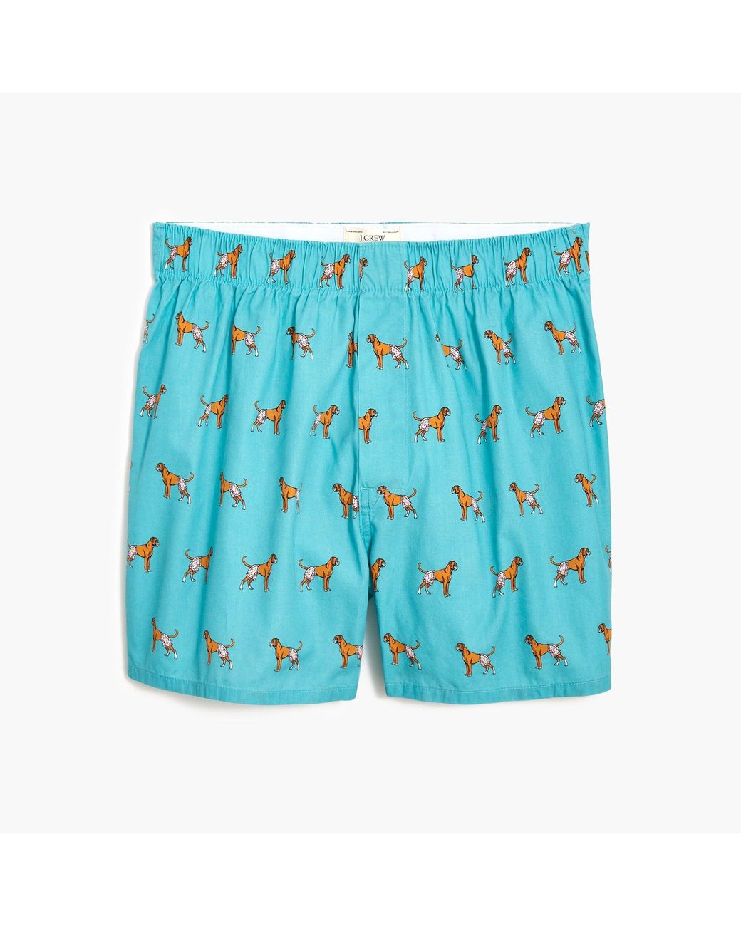 J.Crew Woven Boxers in Blue for Men Lyst