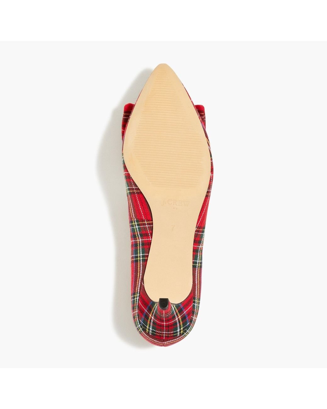 J crew tartan shoes cheap