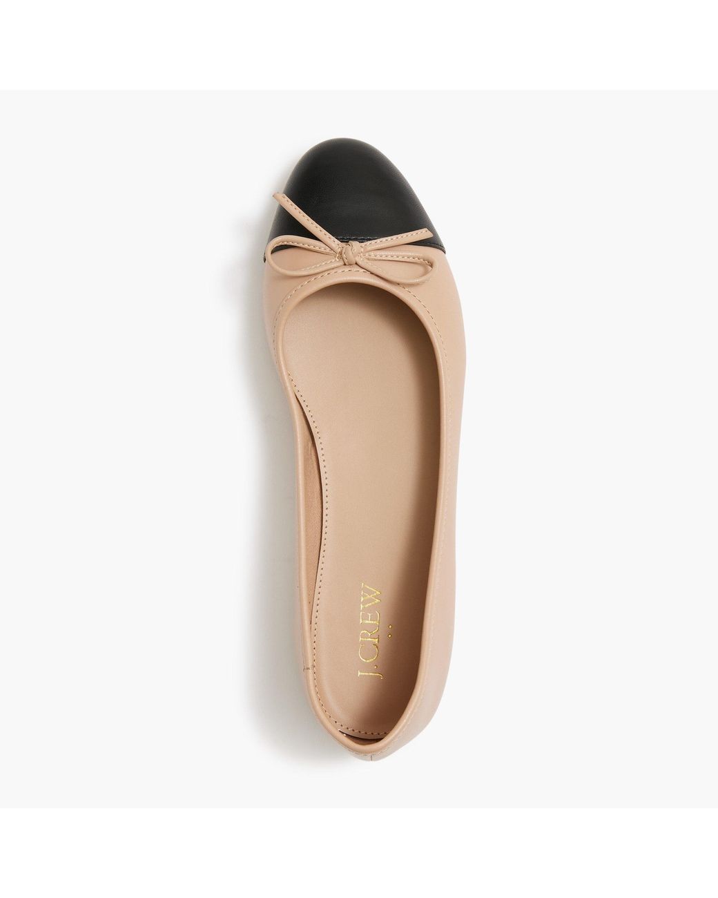 j crew cap toe ballet flats