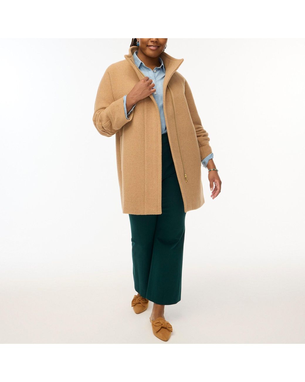 J crew clearance wool parka