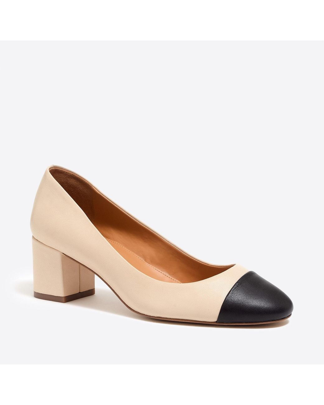 Black cap sale toe heels