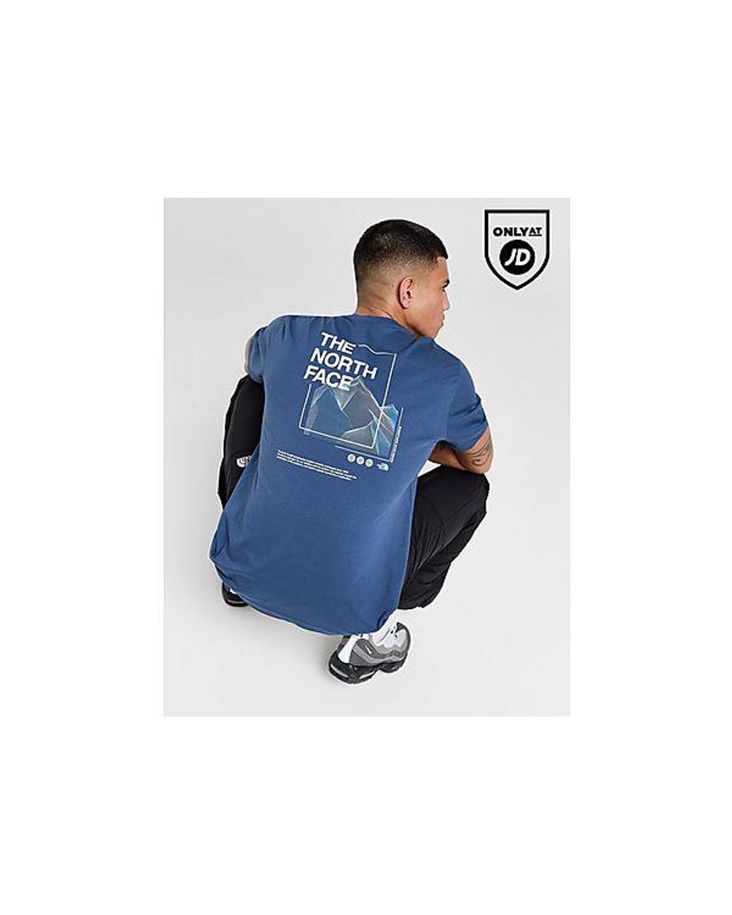 T-shirt Digital Energy The North Face pour homme en coloris Bleu