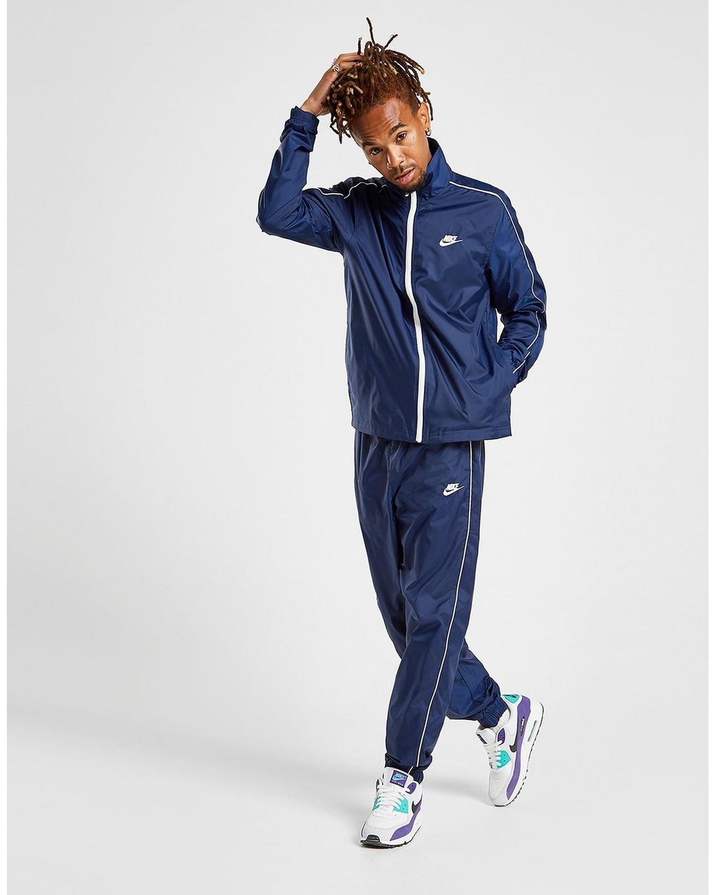 Nike Synthetic Tracksuit in Navy (Blue) for Men - Save 42% - Lyst