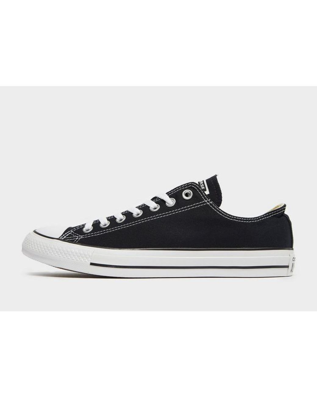 Converse Canvas Chuck Taylor All Star Ox in Black for Men - Lyst