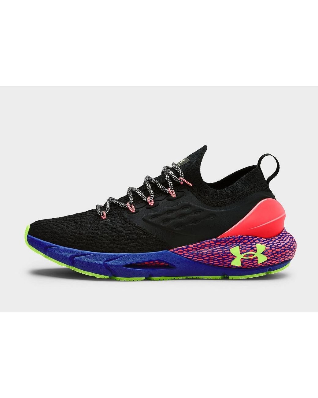 Under Armour Synthetic Hovr Phantom 2 Glow Running Shoes in Black for Men - Lyst