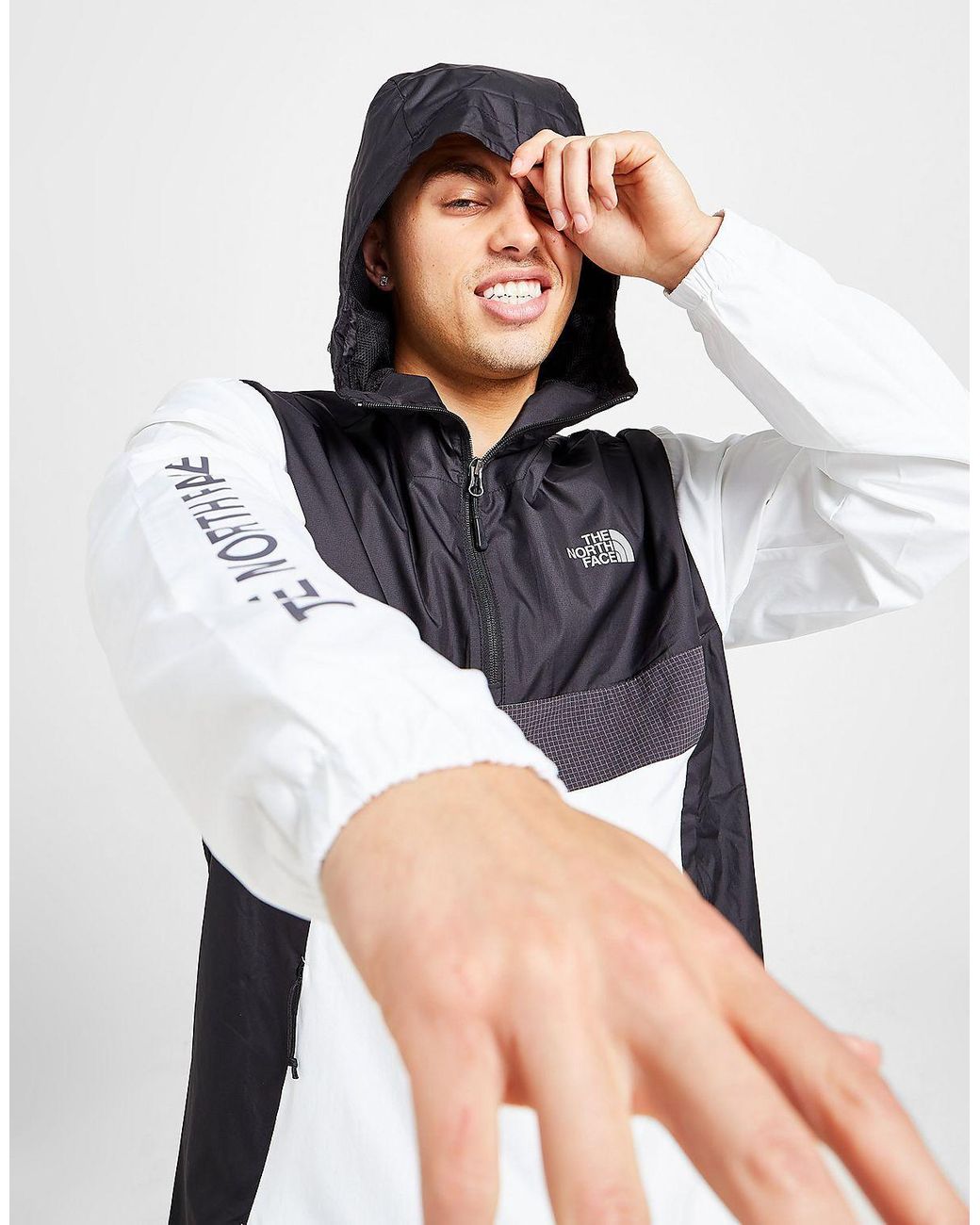 The North Face Vent 1 4 Zip Jacket in White for Men Lyst UK