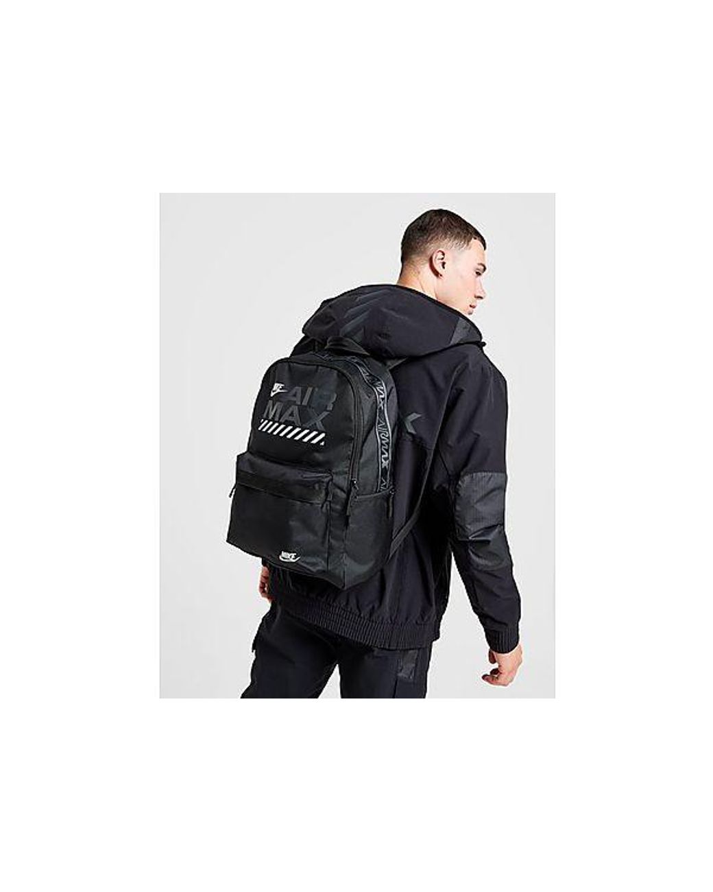 Nike Air Max Heritage Backpack in Black for Men Lyst UK