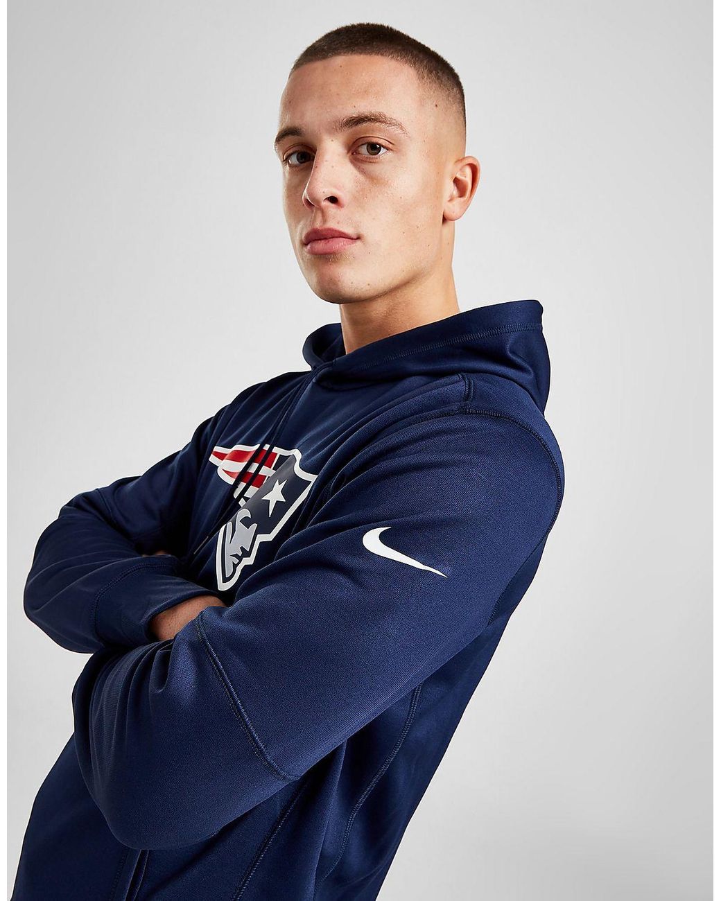 Nike NFL New England Patriots Hoodie Blue