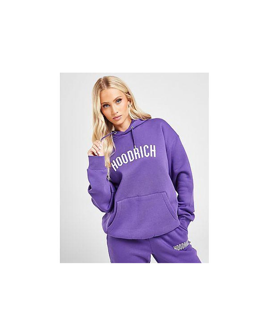 Hoodrich Og Staple Hoodie in Purple Lyst UK