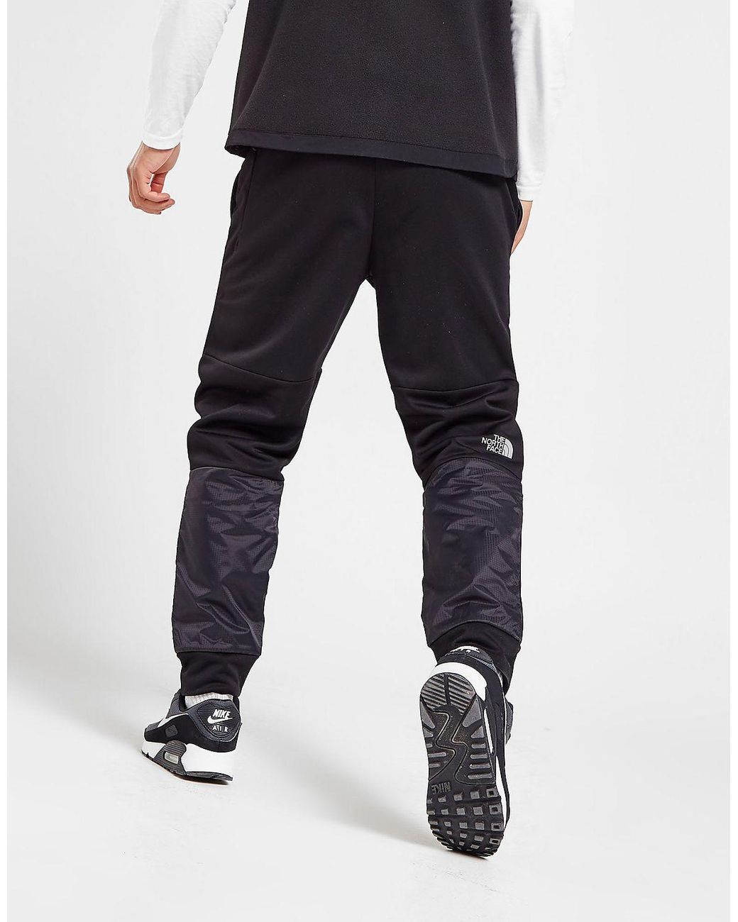 Mens black north face tracksuit bottoms hotsell