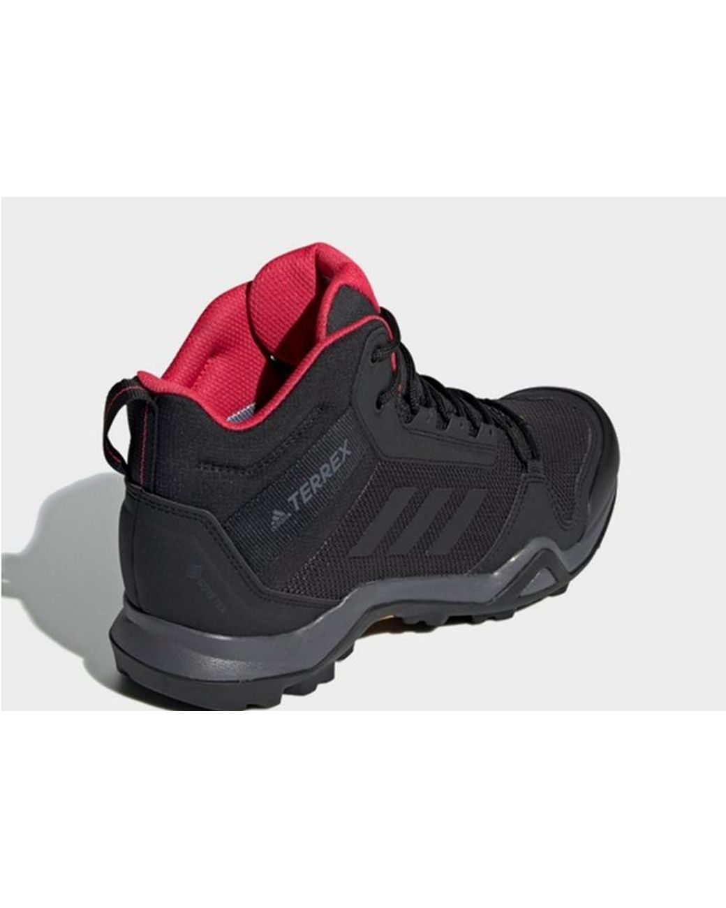 adidas Originals Rubber Terrex Ax3 Mid Gore-tex Hiking Shoes ... adidas Originals Rubber Terrex Ax3 Mid Gore-tex Hiking Shoes ...