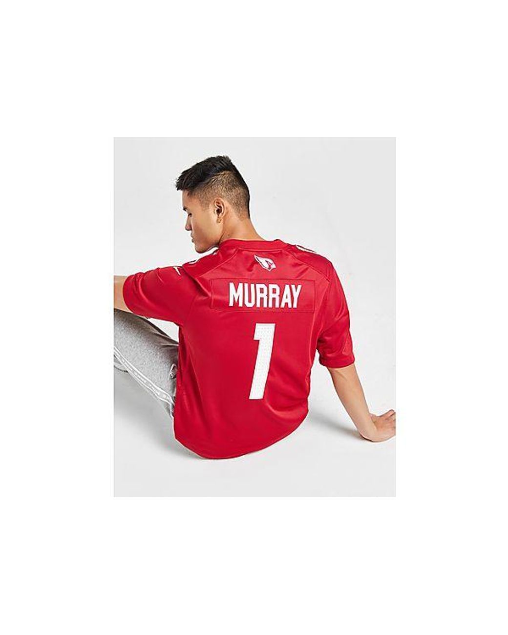 Nike Nfl Arizona Cardinals Murray #1 Jersey in Red for Men