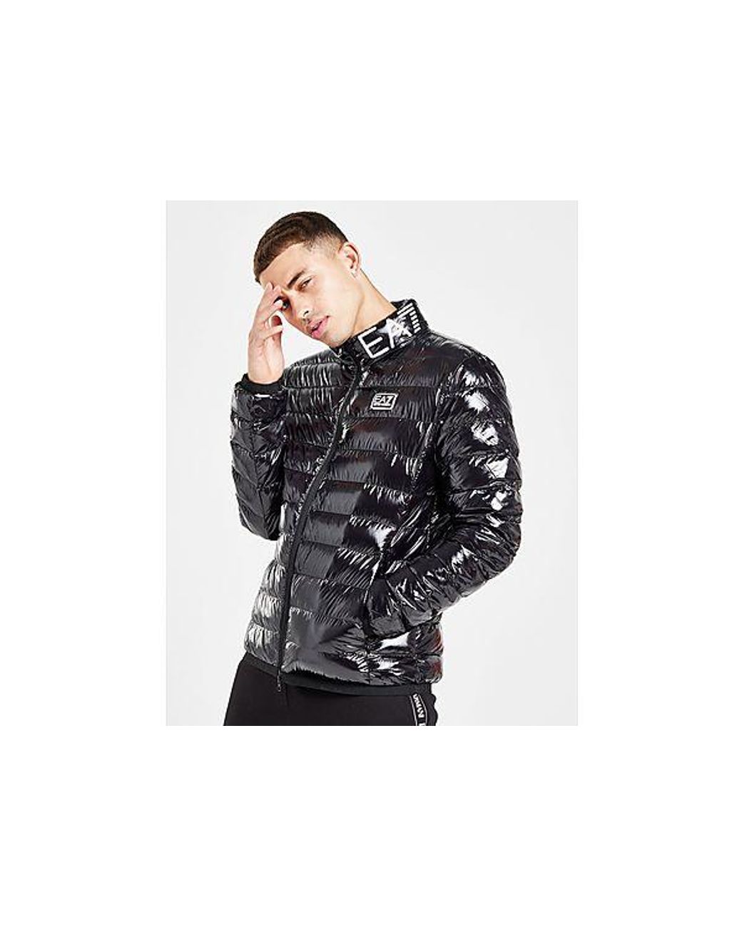 Ea7 fur jacket hotsell