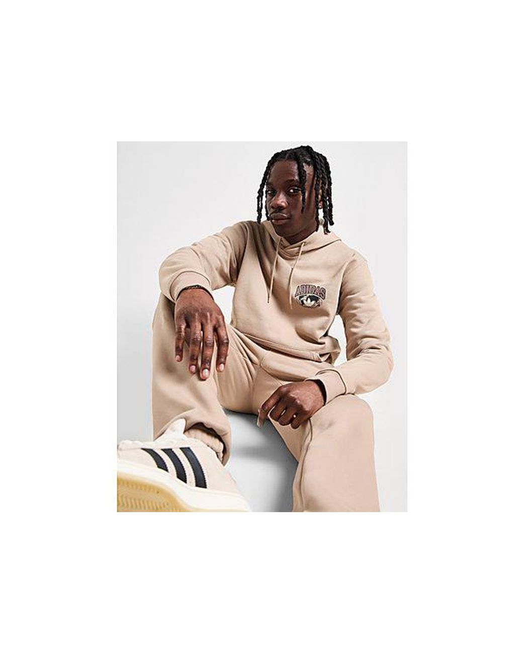 adidas Originals Worldwide Hoodie in Black for Men | Lyst UK