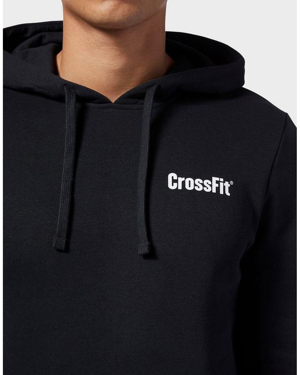 reebok crossfit hoodie black