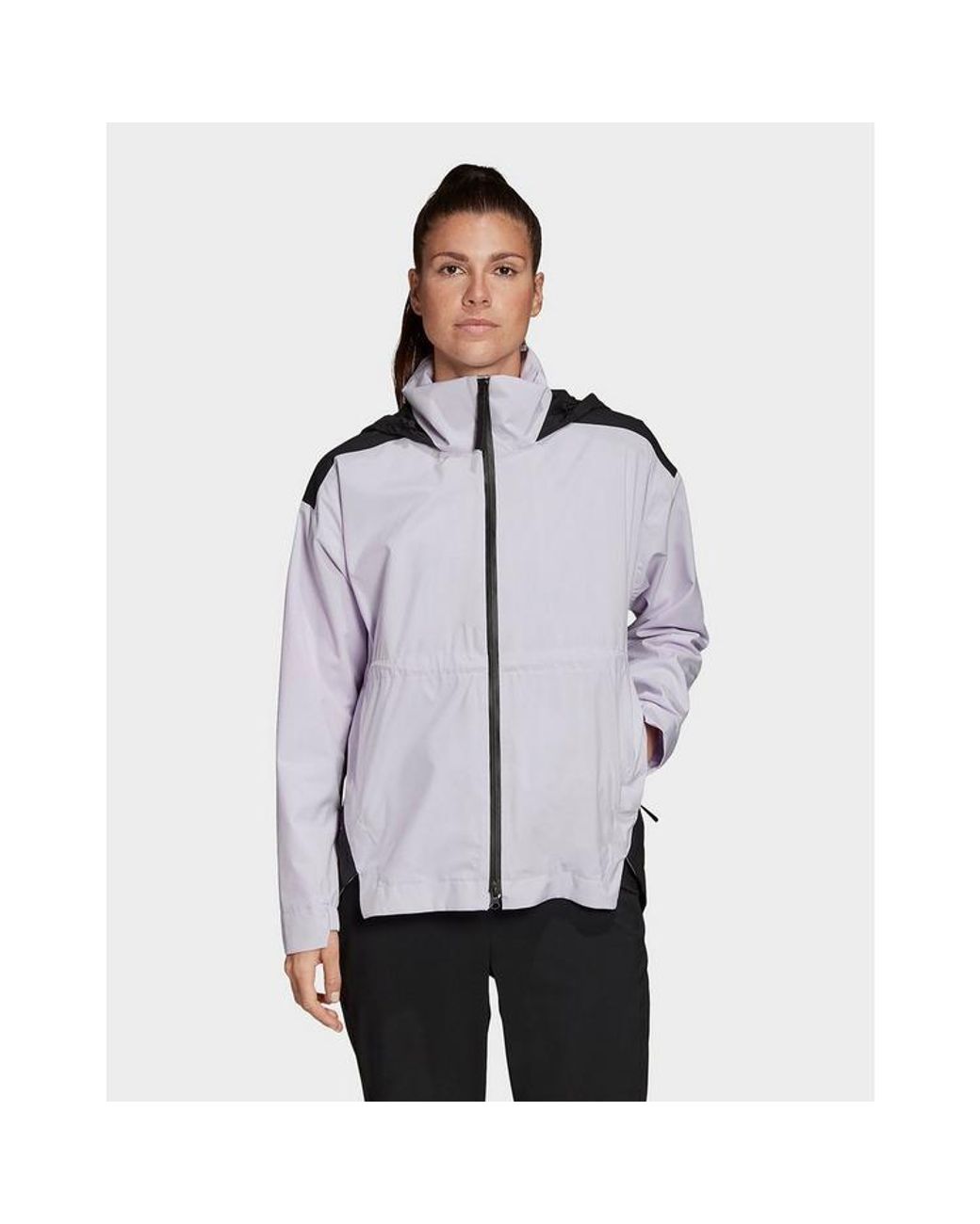 urban exploration gotham faux fur trim hood zip front puffer jacket ii