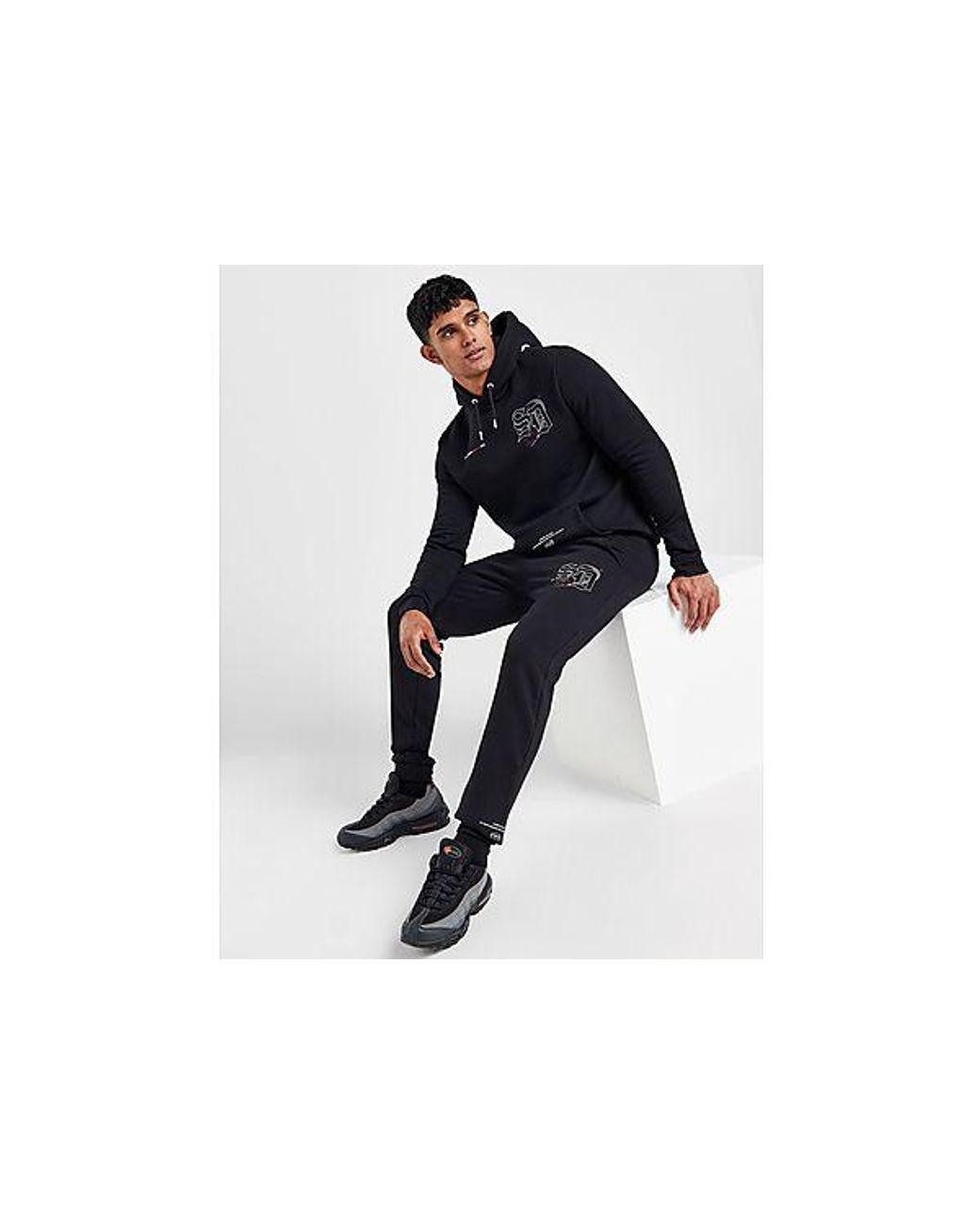 Black supply and demand tracksuit new arrivals