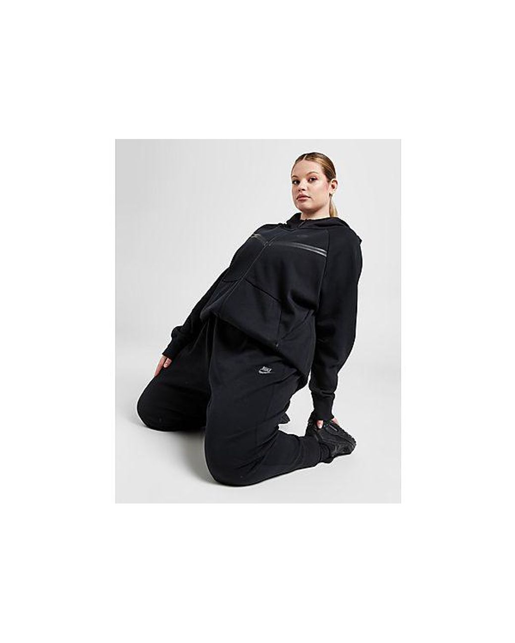 Nike Tech Fleece Plus Size Joggers in Black | Lyst UK