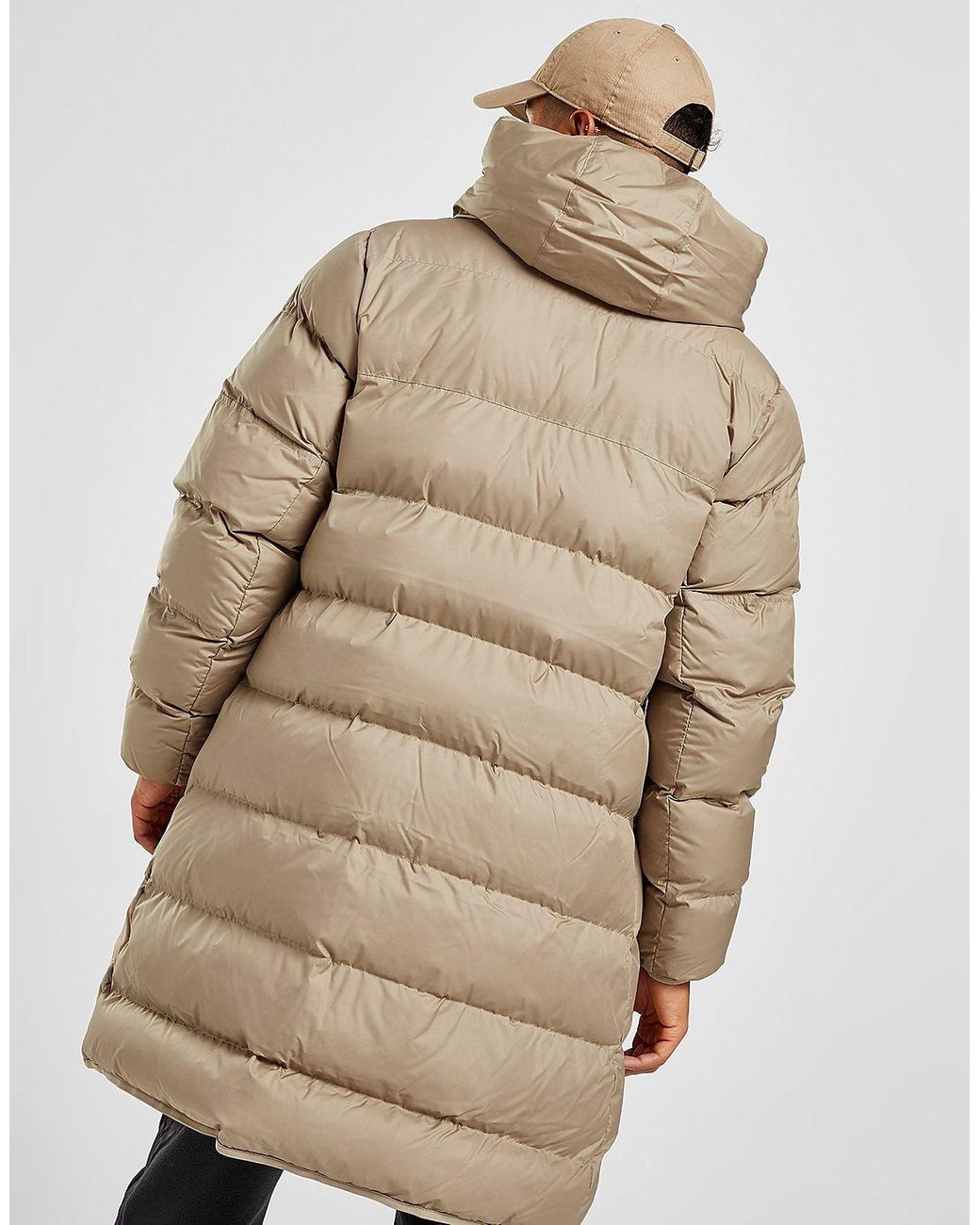 Nike Storm fit Windrunner Long Parka Jacket in Natural for Men Lyst UK