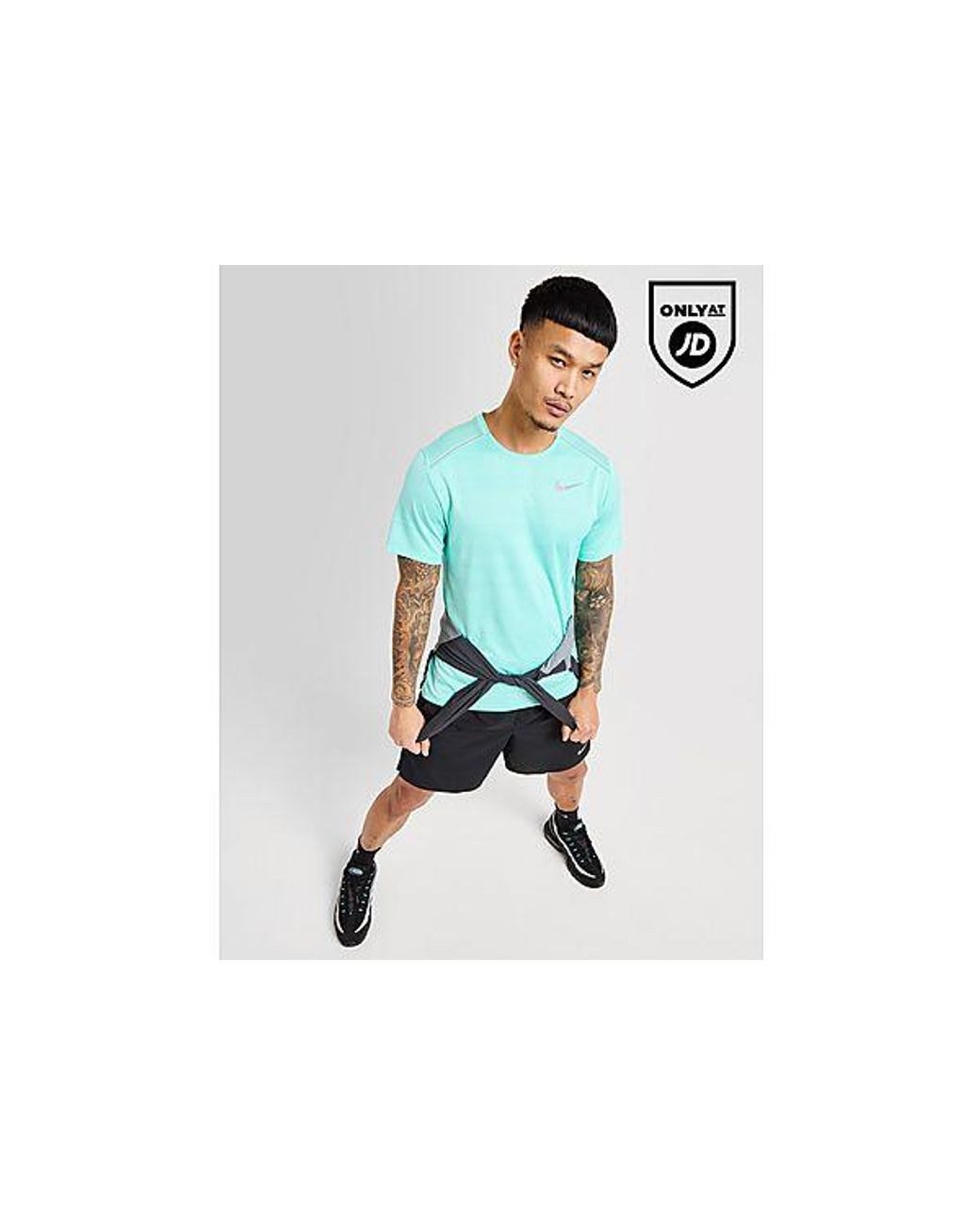 nike miler t shirt jd