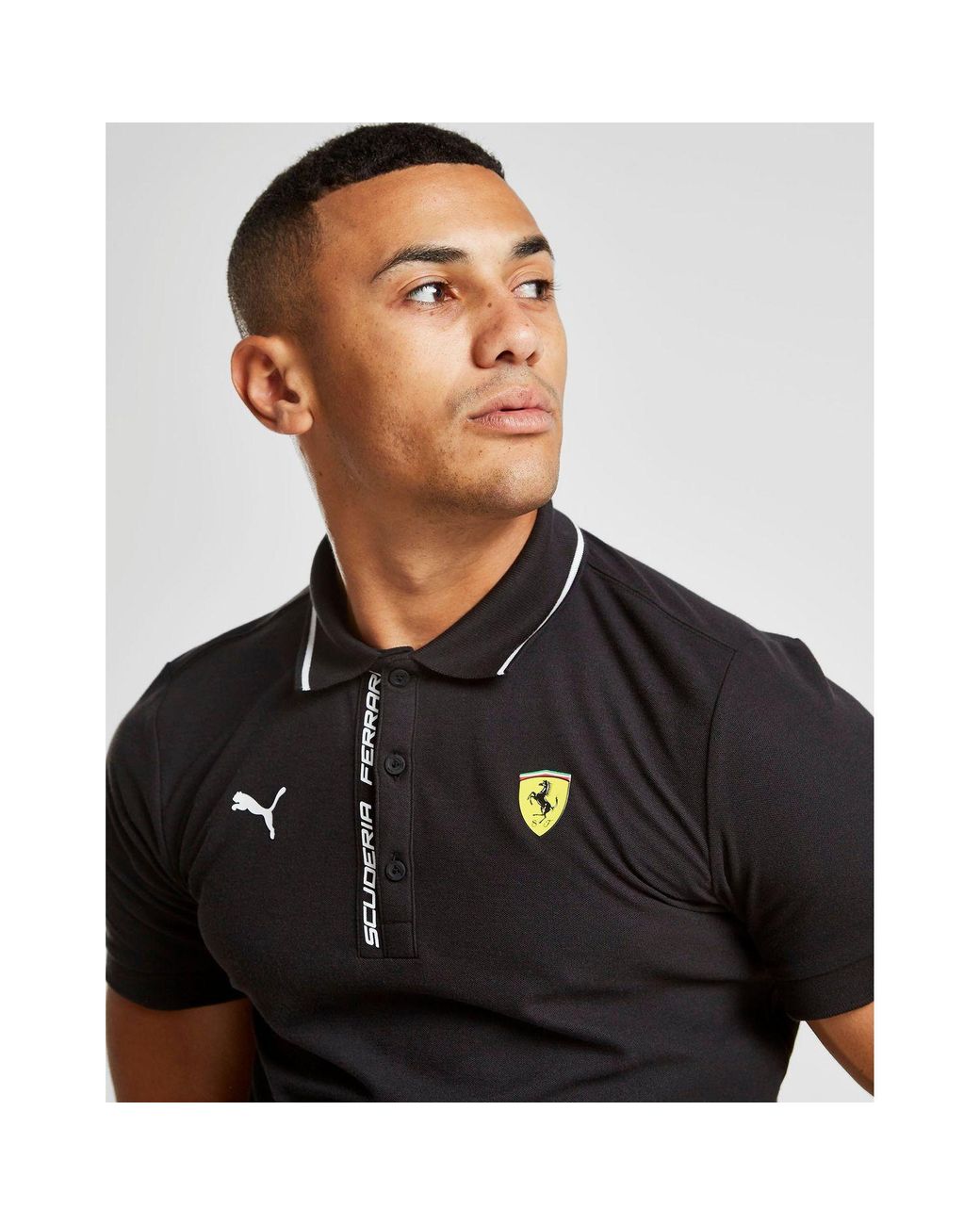 puma black polo