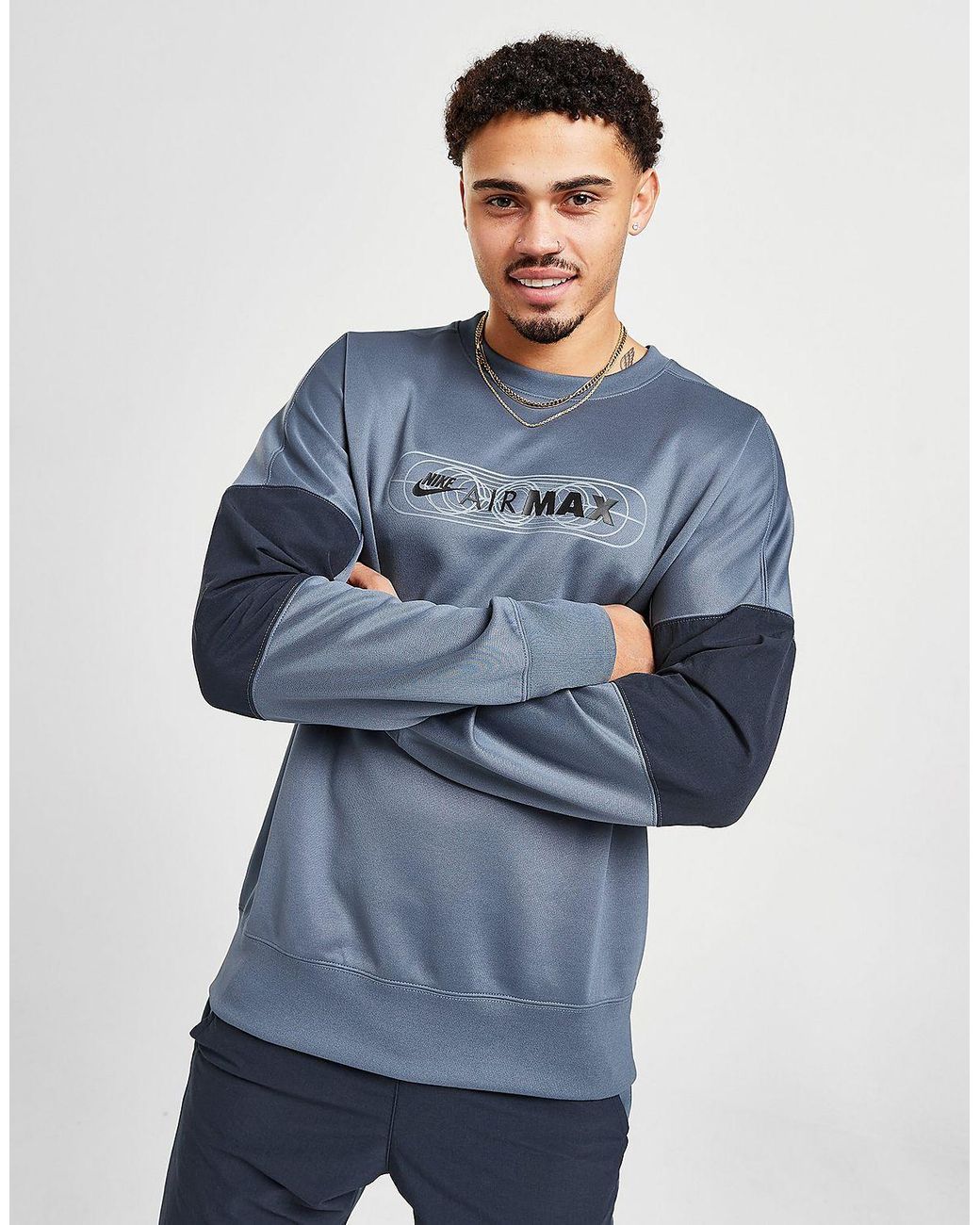 Blue top max sweatshirts