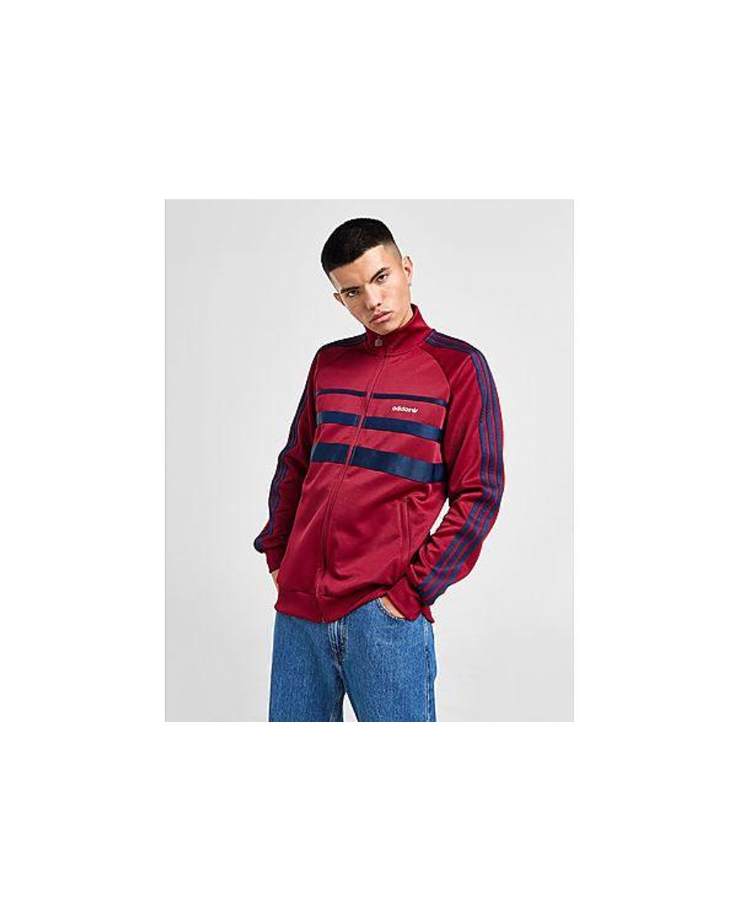 jd sports adidas track top