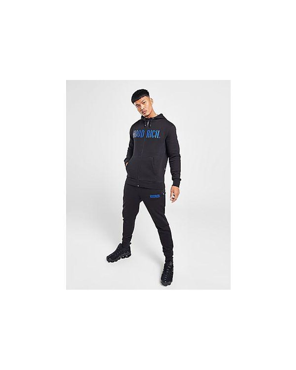 Sweatpants Hoodrich Tuta Blu Hoodrich Link Full Zip Tracksuit In