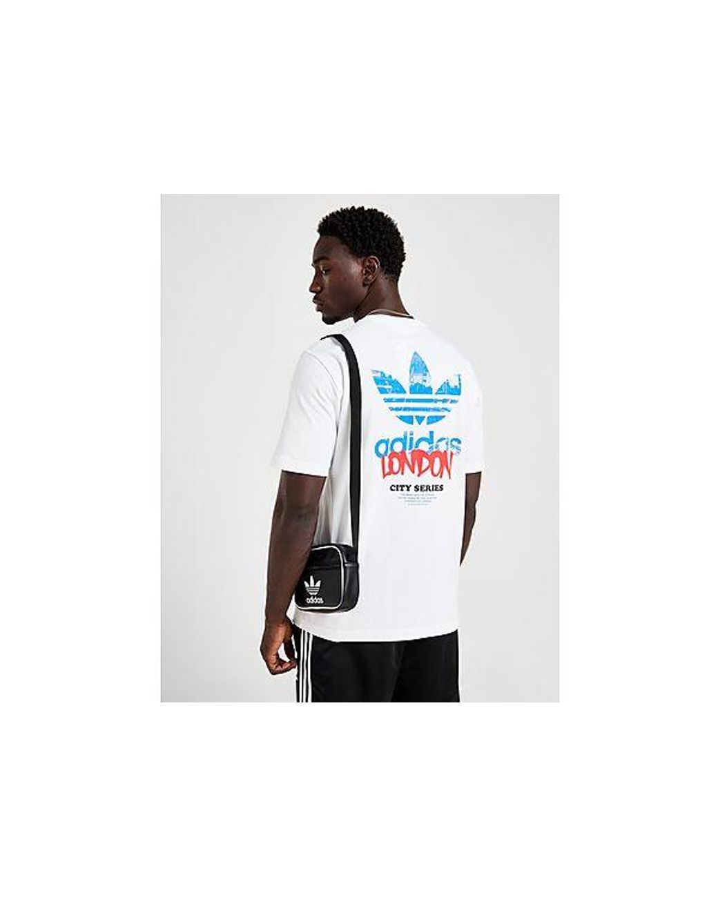 adidas Originals London T-shirt in Black for Men | Lyst UK