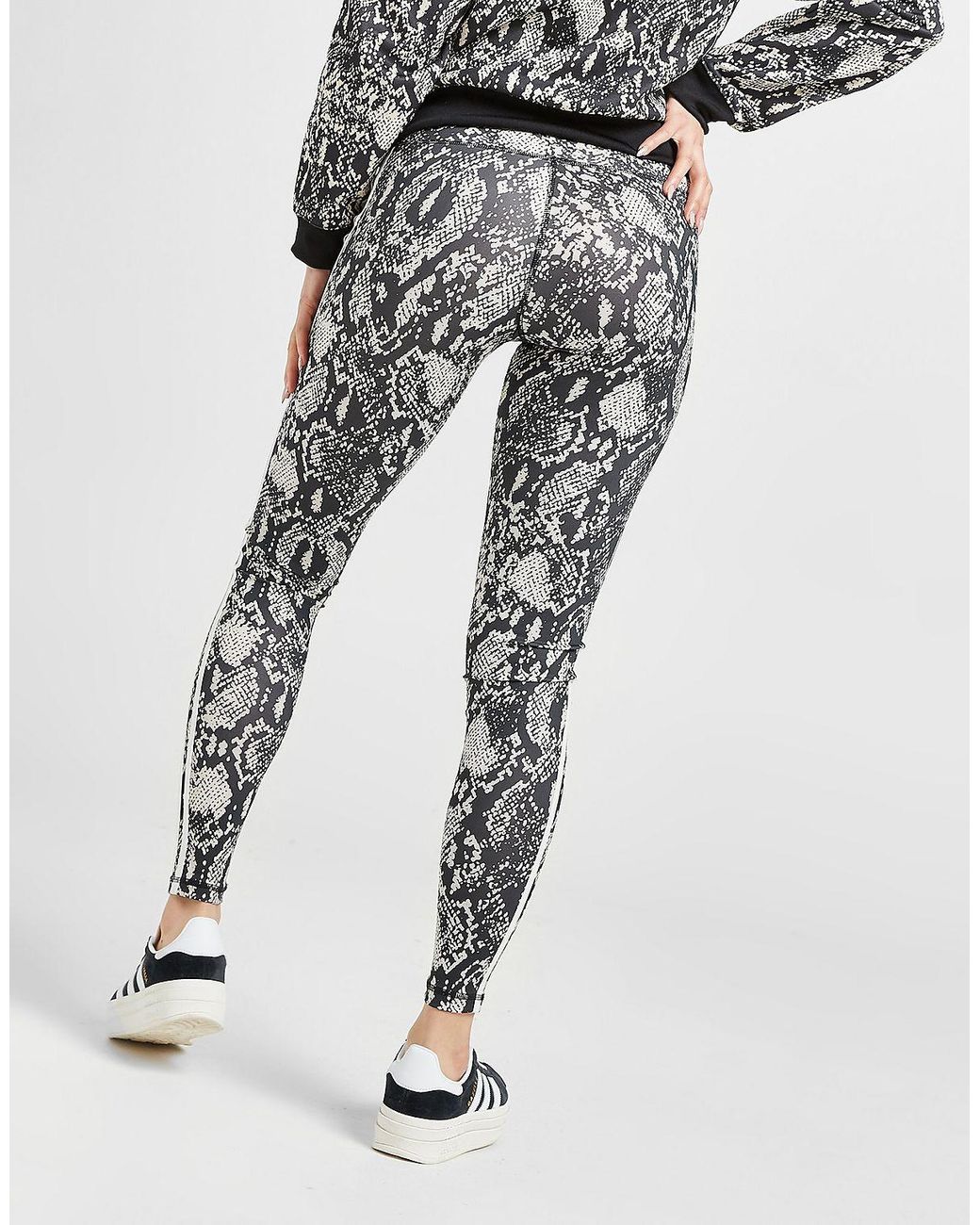 adidas Originals All Over Print Snake Leggings | Lyst UK