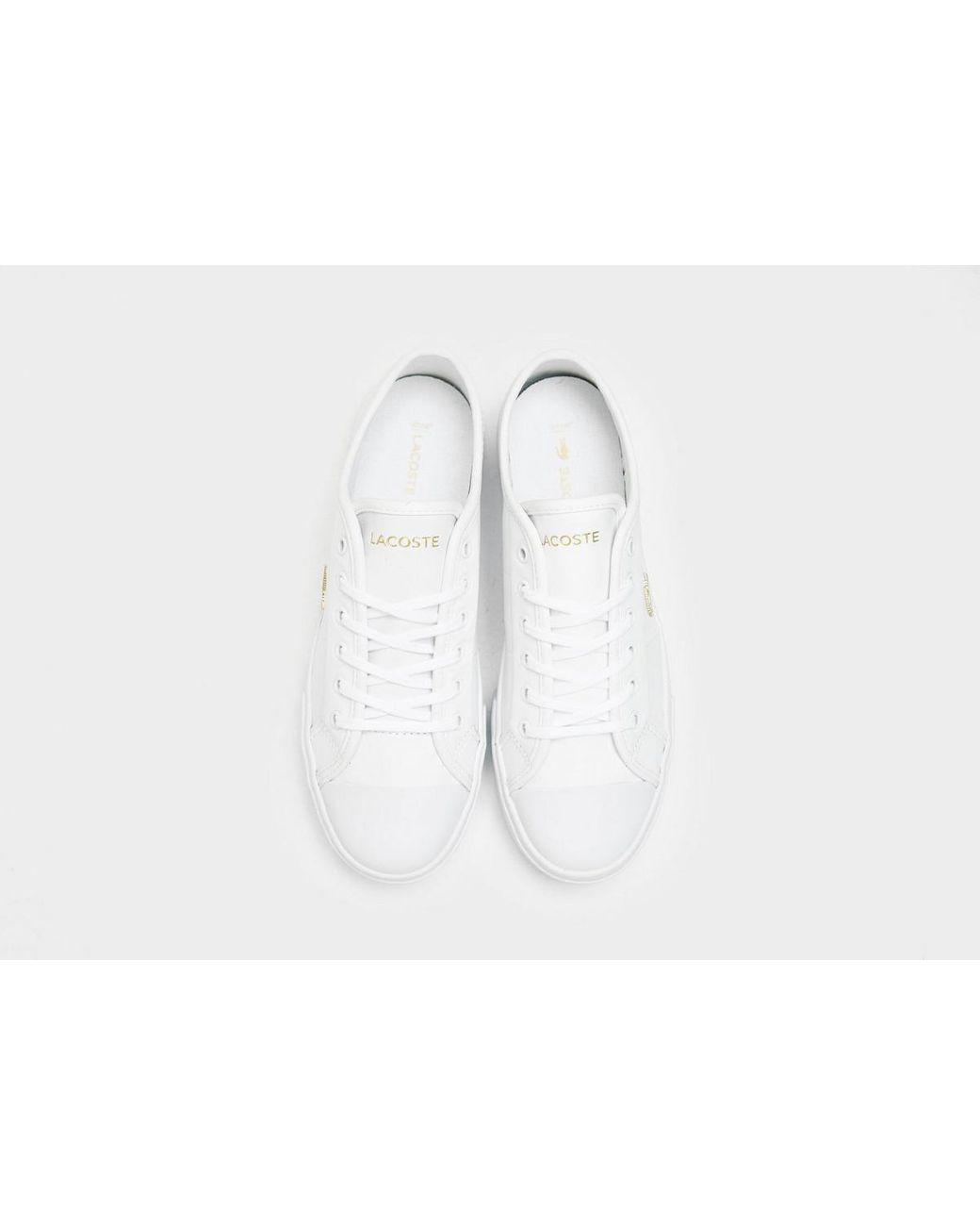 lacoste ziane leather white