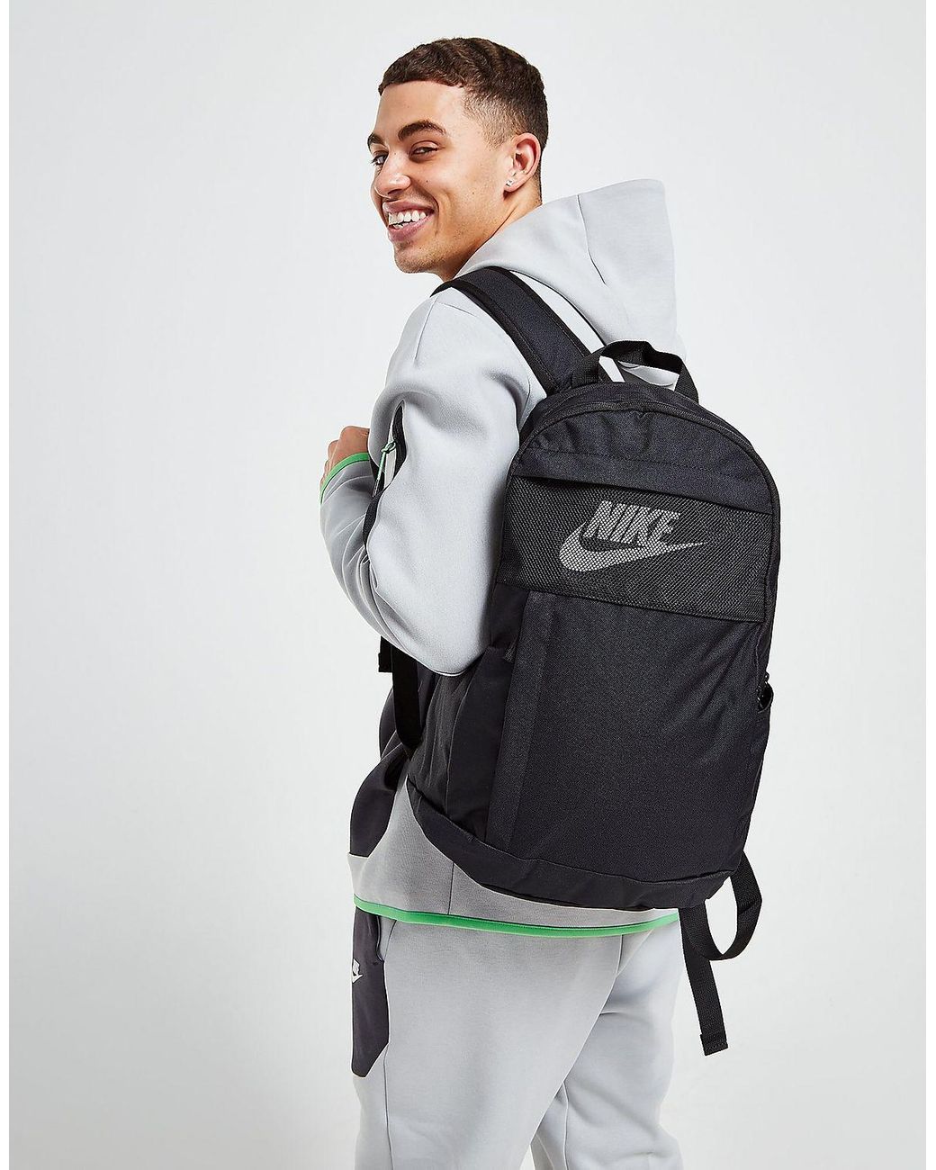 Nike Elemental Mesh Backpack in Blue | Lyst UK