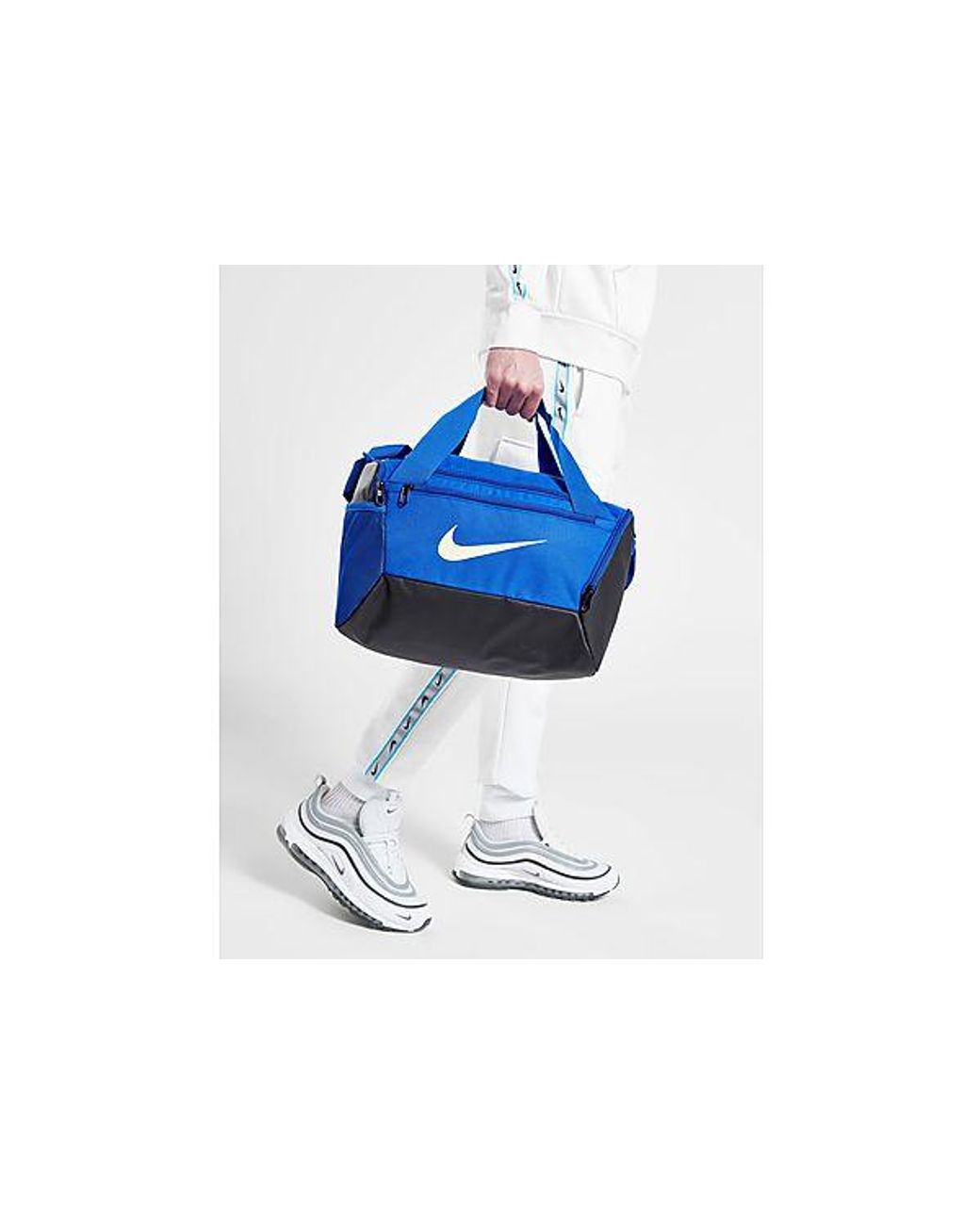 Nike Brasilia Extra Small Duffel Bag in Blue