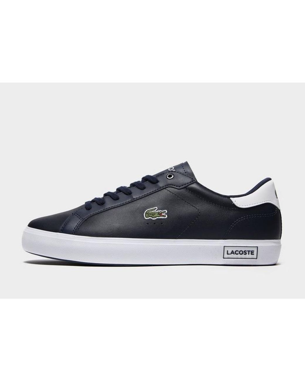 lacoste powercourt leather