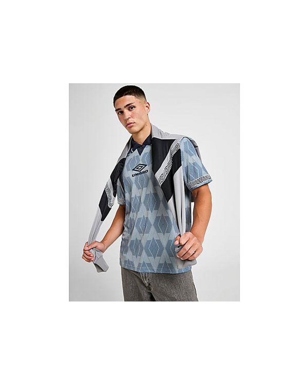 Umbro 90's Supersonic Shirt in Black for Men | Lyst UK