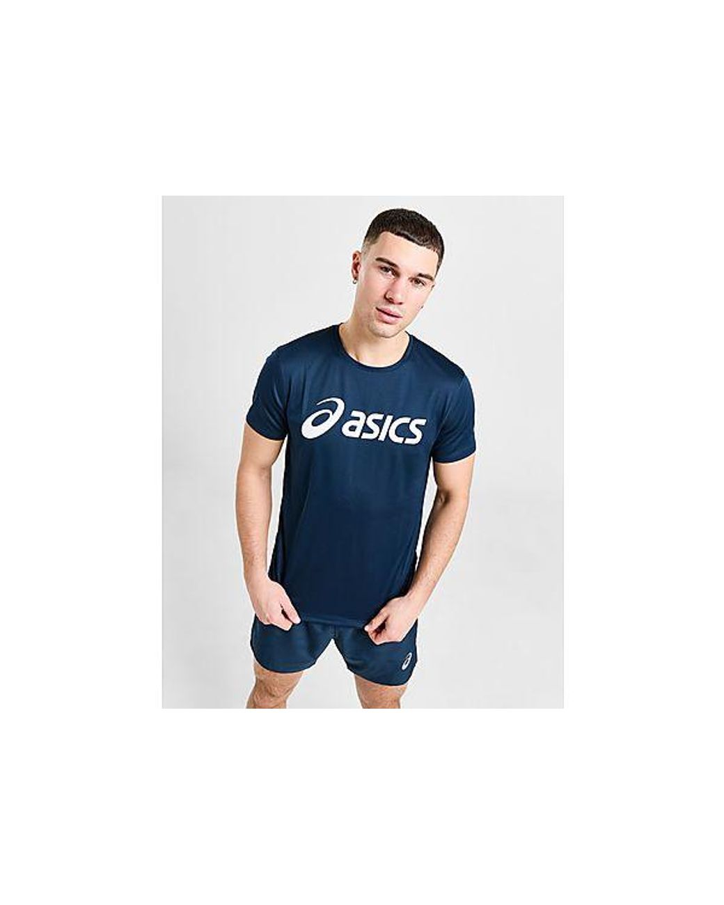 Asics Core Logo T-shirt in Black for Men | Lyst UK