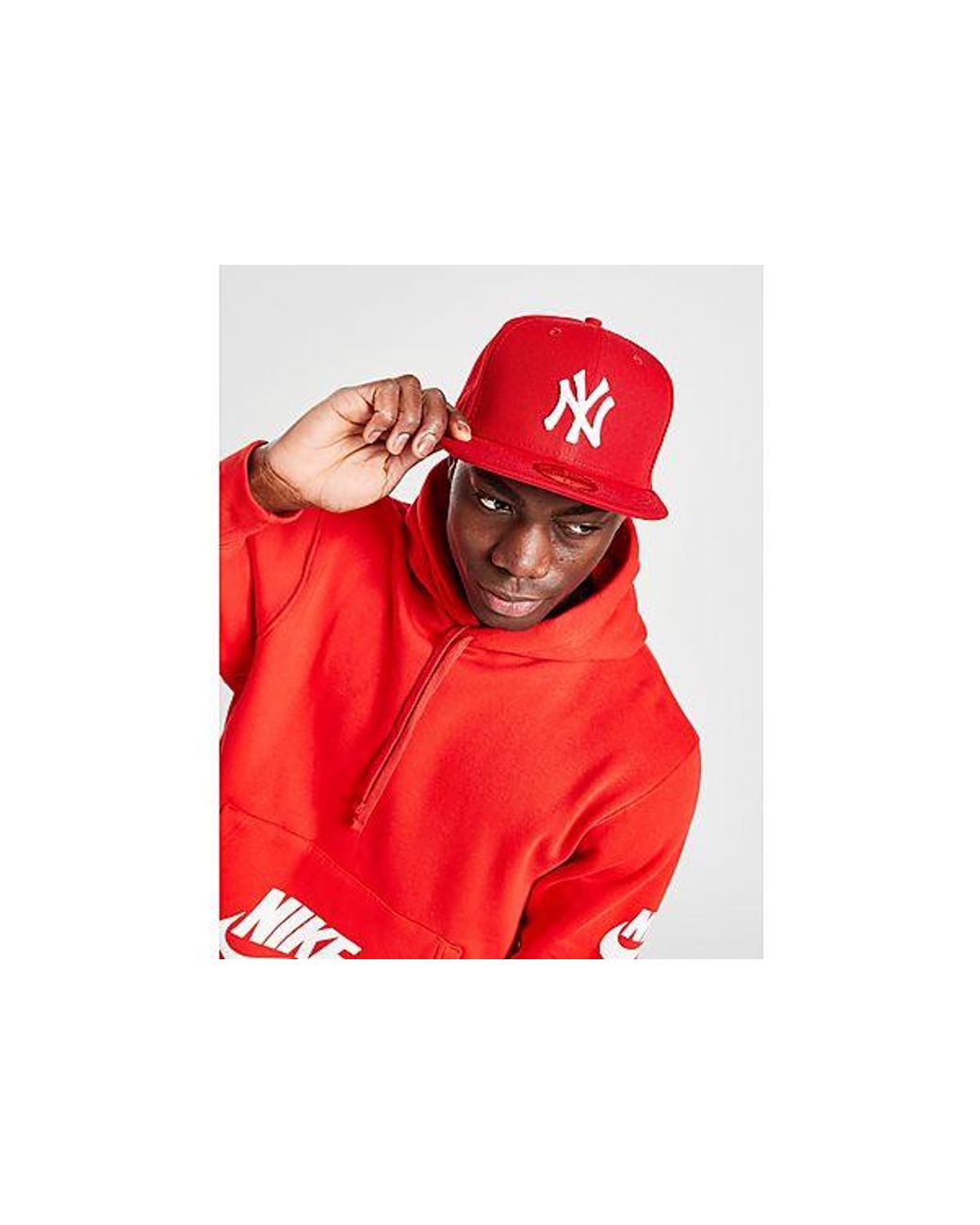 MLB New York Yankees 59FIFTY Fitted Cap da Uomo di KTZ in Rosso | Lyst
