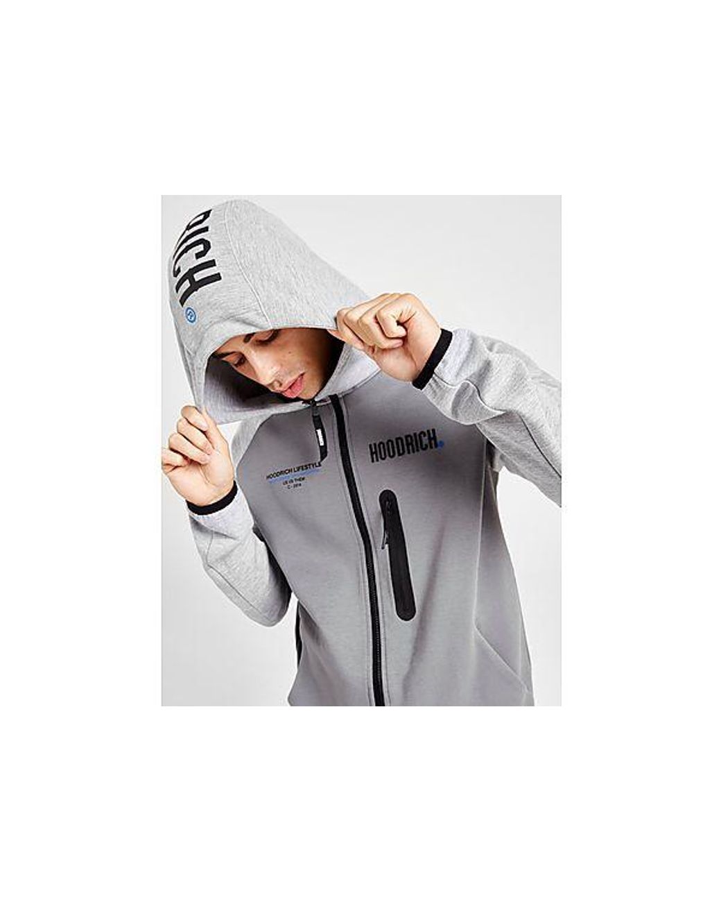 Hoodrich Grey Full Hoodrich Tracksuit Grey Hoodrich Og Tracksuit