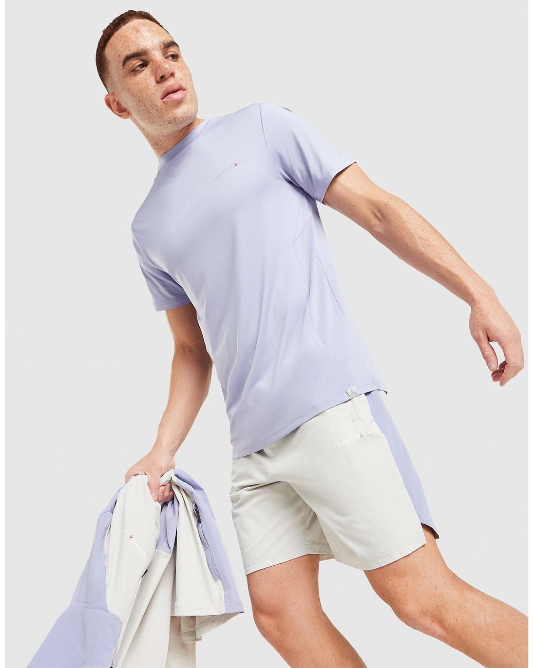 Short Merrit TECHNICALS pour homme en coloris Gray