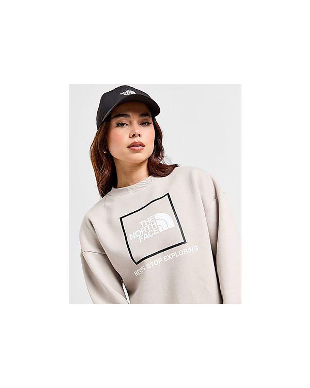 North face crew store neck sweatshirt
