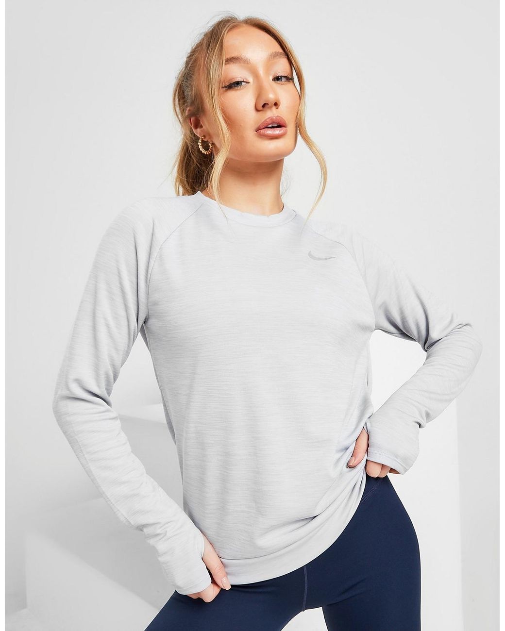 light grey nike jumper