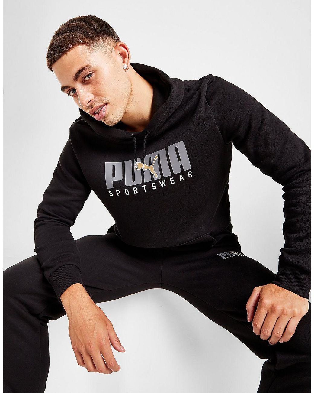 Black Puma Core Sportswear Joggers - JD Sports Ireland