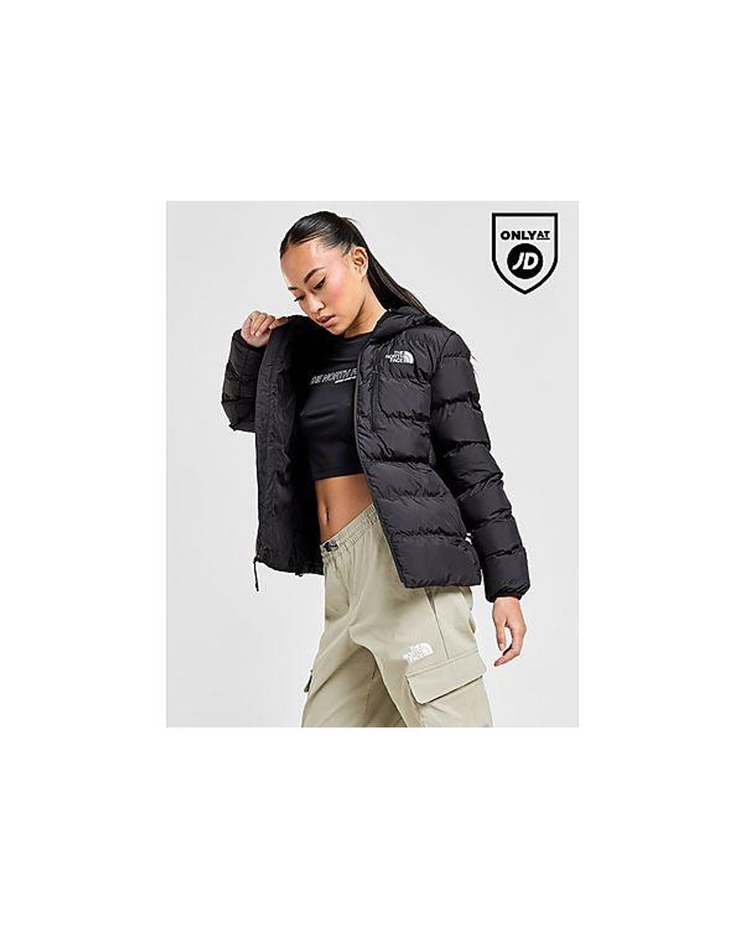 Veste Doudoune Shayaz The North Face en coloris Noir Lyst