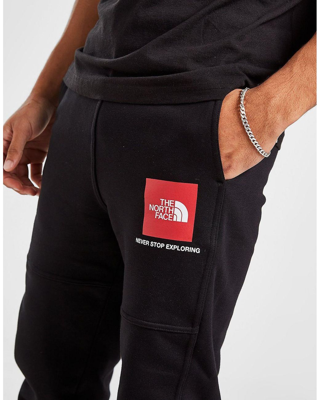 The North Face Fine Box Joggers in Black for Men Lyst UK