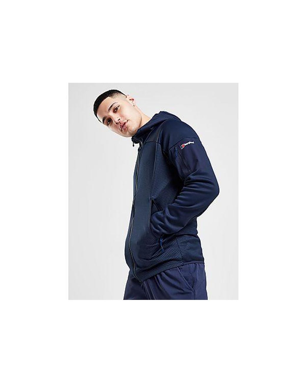 Berghaus Sidley Full Zip Hoodie in Blue for Men | Lyst UK