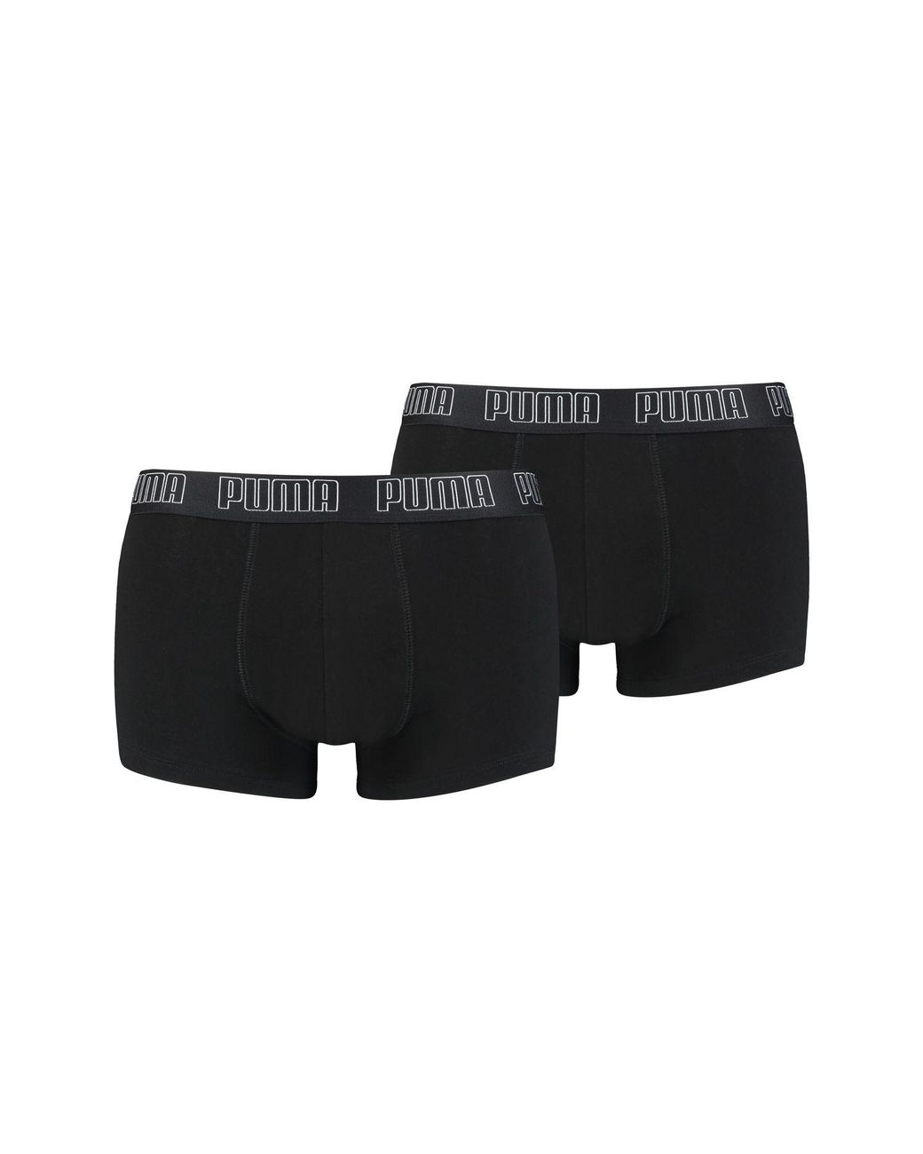 PUMA Basic Trunk Boxershort 2er Pack Aqua/Blue für Herren