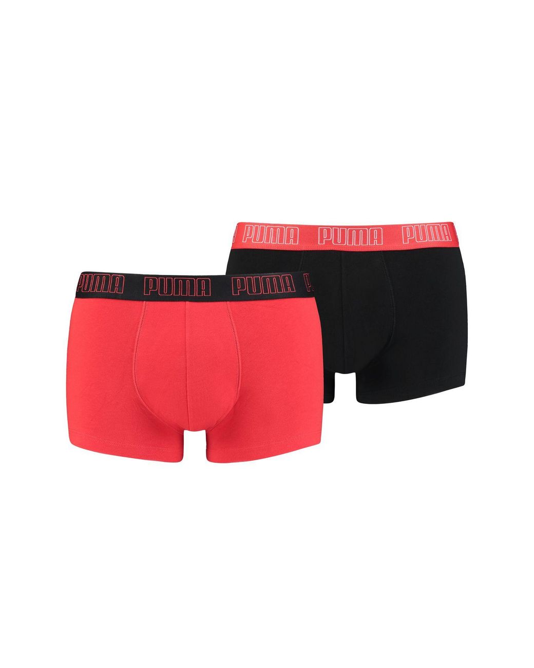 PUMA Basic Trunk Boxershort 2er Pack Aqua/Blue für Herren