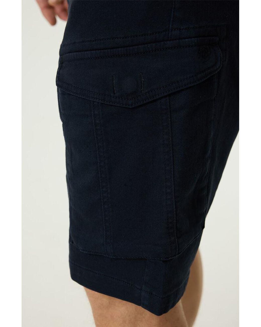 Pilot Cargo Short Donker in het Blue voor heren